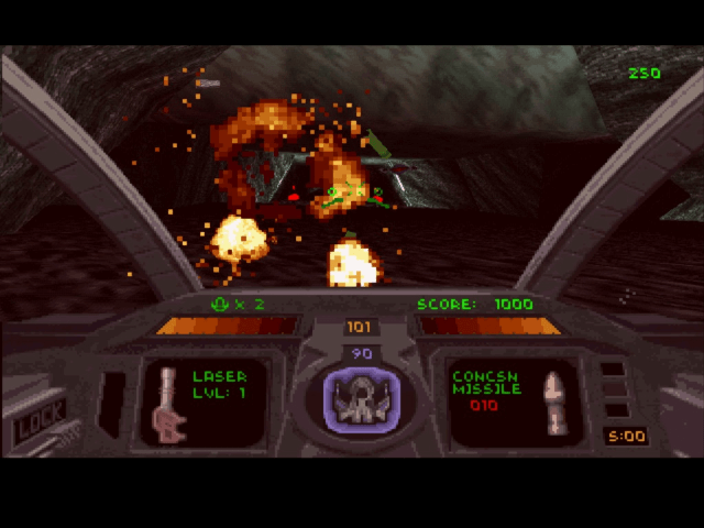 Descent 2 screenshot 4 for Playstation